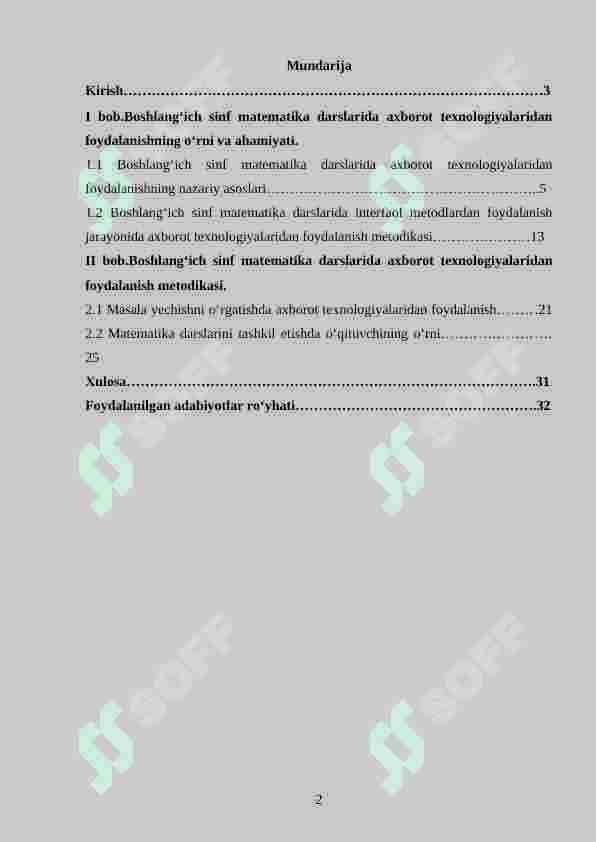 4-sinf matematika darslarida axborot texnologiyalaridan foydalanish 2