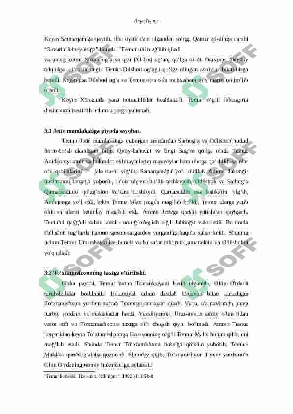 AMIR TIMUR haqida 8