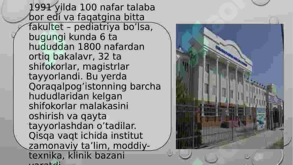 TOSHMI NUKUS FILIALINING OCHILISH TARIXI 3