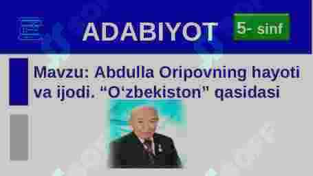 Adabiyot-so'z san'ati 3