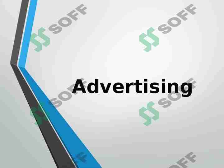 Advertising