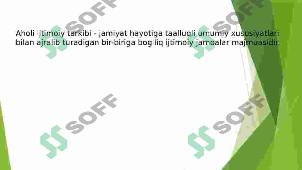 Aholi ijtimoiy tarkibi 2