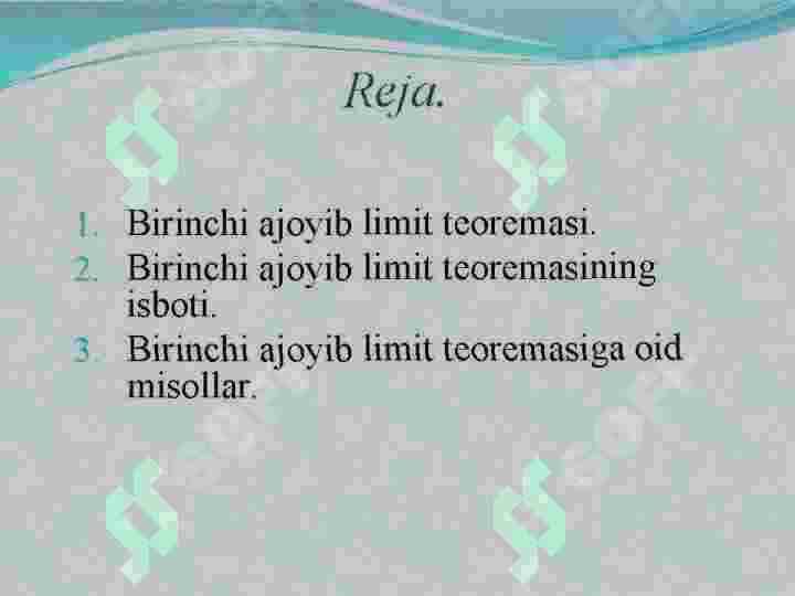 Ajoyib limit 2