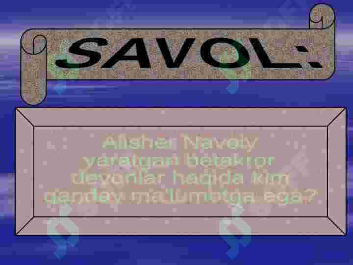Alisher Navoiy 8