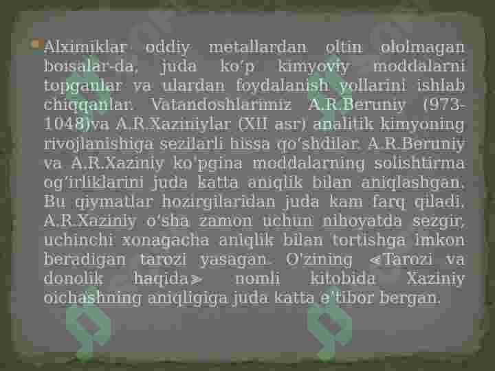 Alkimyo davri 4