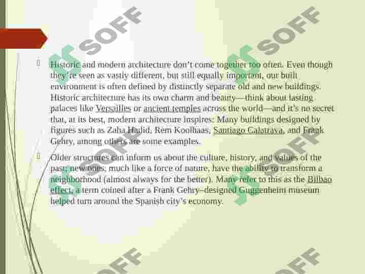 Architecture: Ancient and modern 2