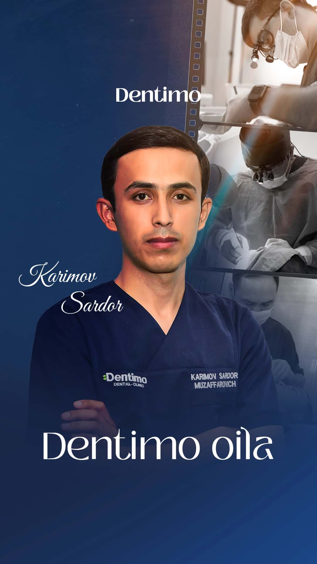 Dental klinika uchun qilingan smd post muqovalari 2