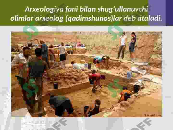Arxeologiya tarixidan | 5-sinf Tarix fani darsligi asosida 7-mavzu 3