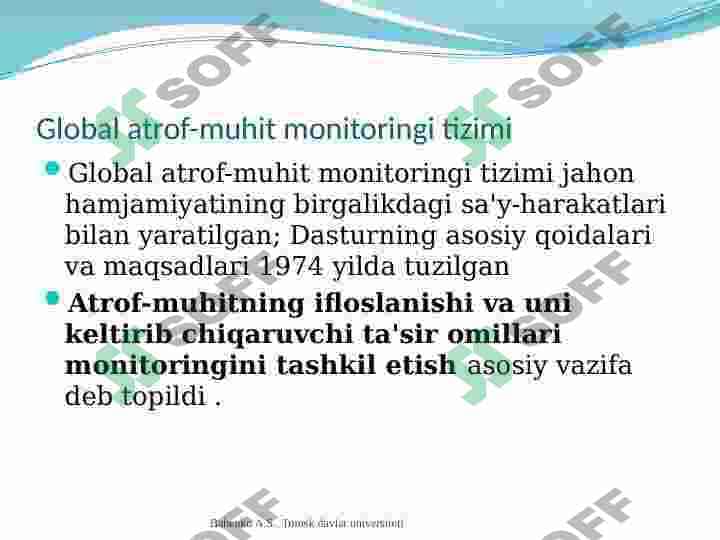 Atrof-muhit monitoringi 4