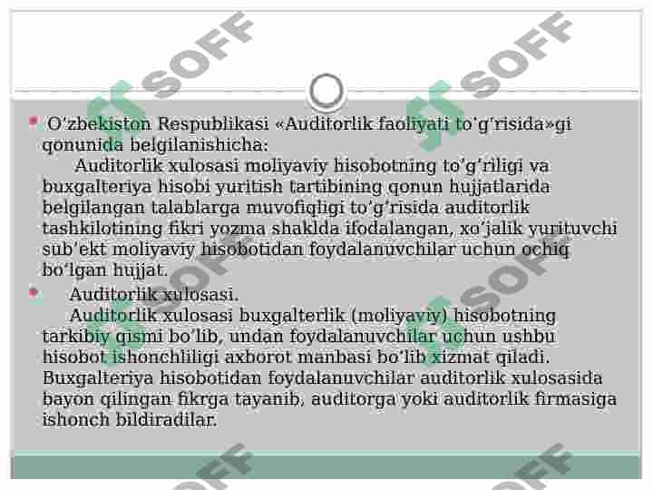 Audit va moliyaviy nazorat 3