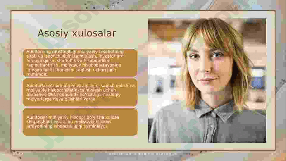 Auditorning mustaqilligi 3