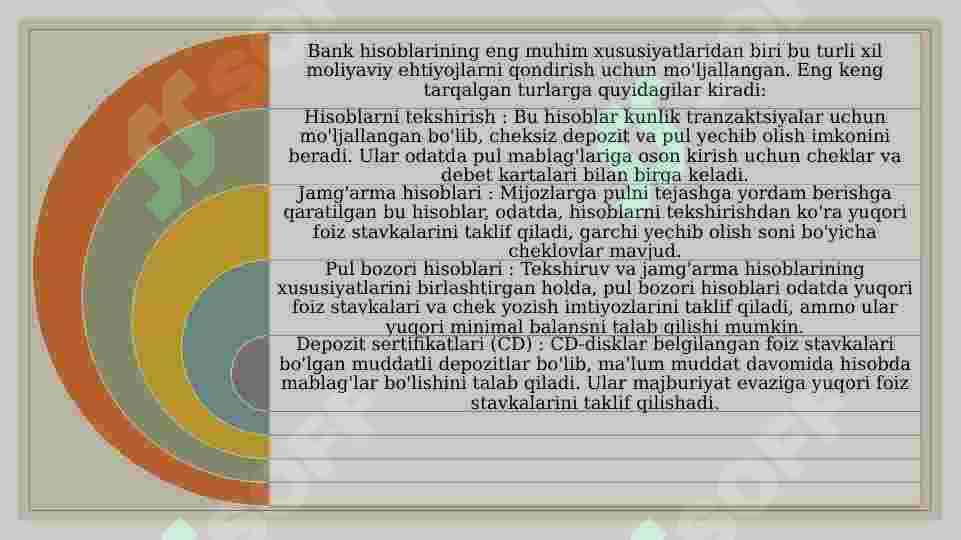 Bank hisob-kitoblari 4