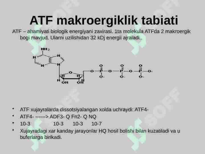 Biologik oksidlanish 8