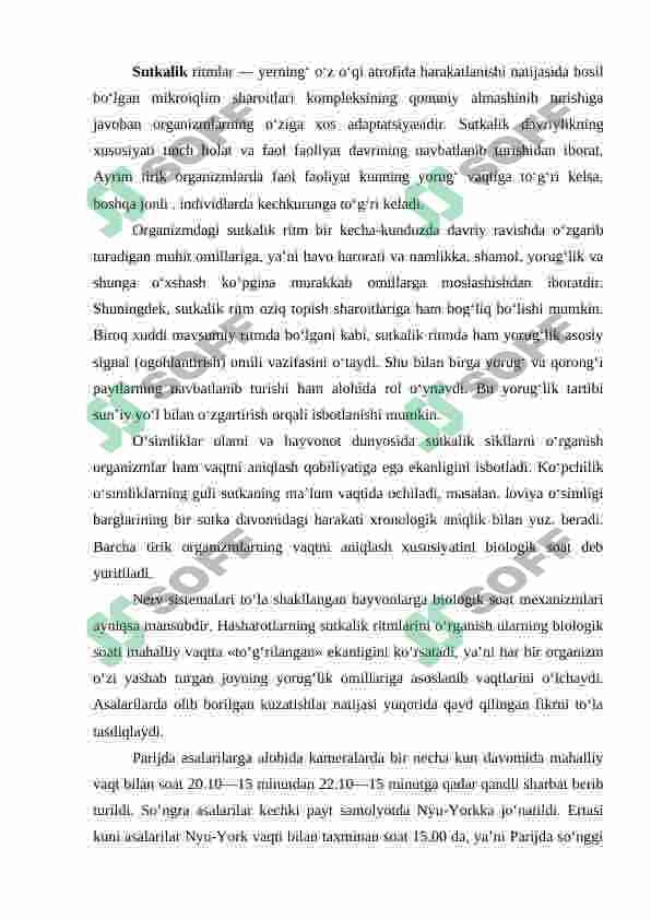 Biomaromlar va tirik organizmlarning xayotiy shakllari 2
