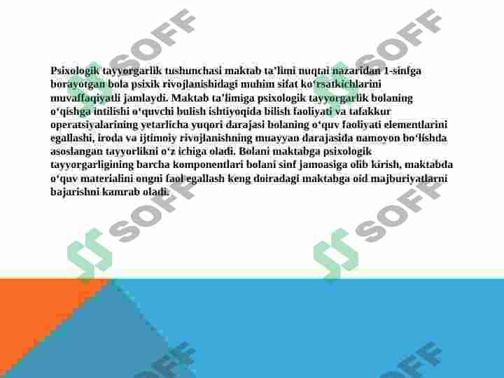 bolani maktabga tayyorlash 3