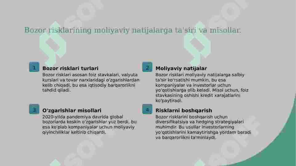 Bozor risklari 3