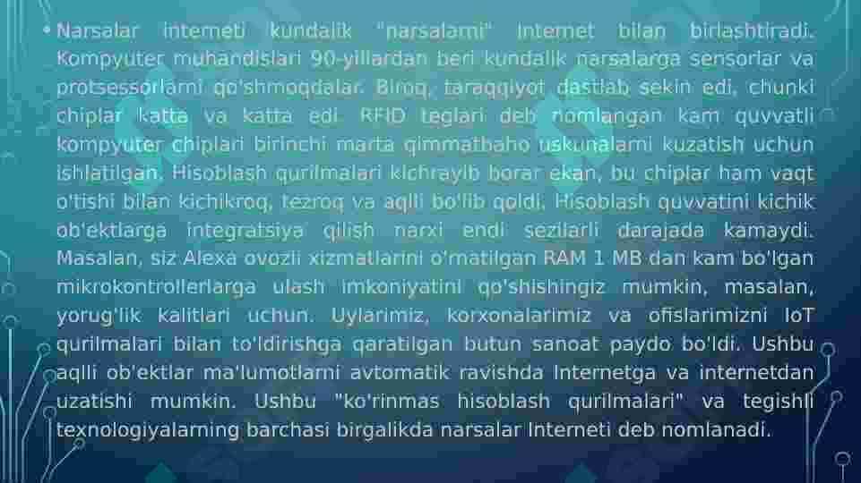 Buyumlar Interneti 3