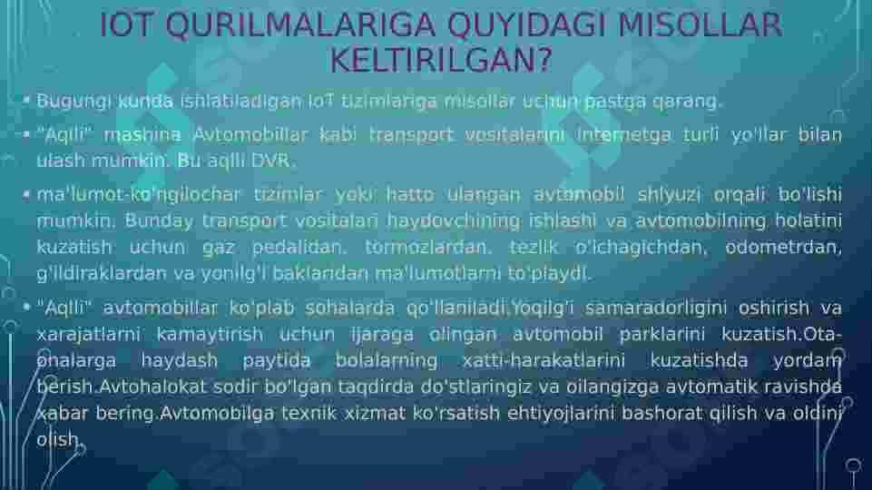 Buyumlar Interneti 7