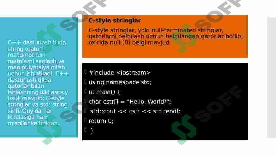 C++ string 2