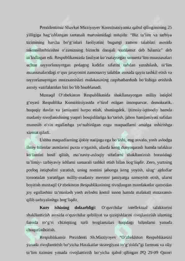 Chiziqli operatorlar 3