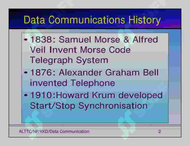 DATA COMMUNICATION 2