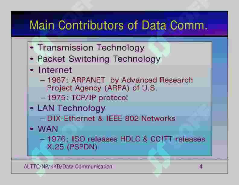 DATA COMMUNICATION 4
