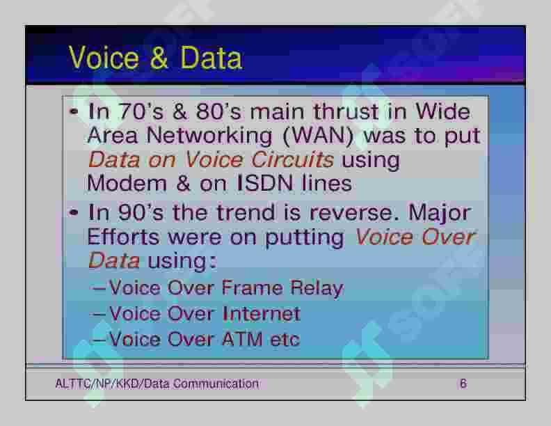 DATA COMMUNICATION 6