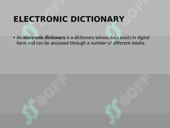 Dictionary 3
