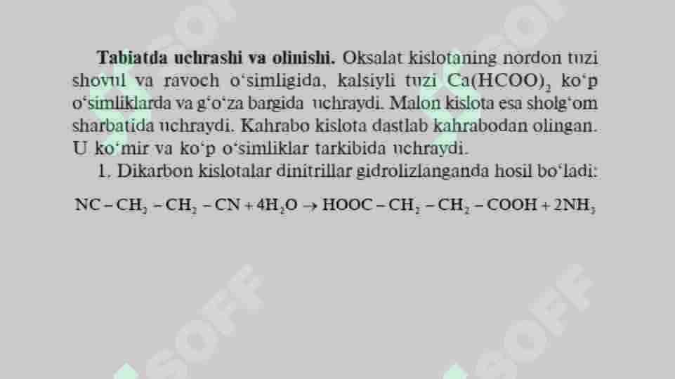 Dikarbon kislotalar 4