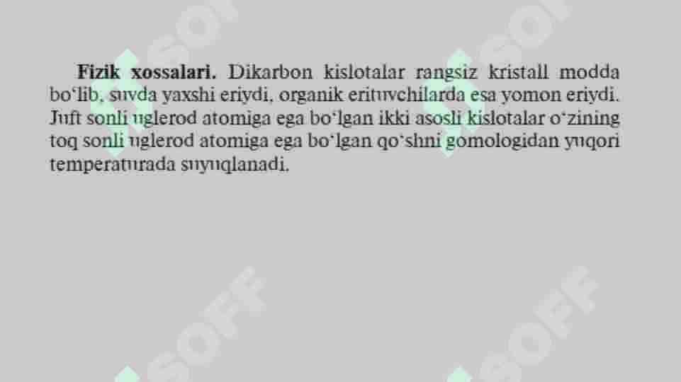 Dikarbon kislotalar 8