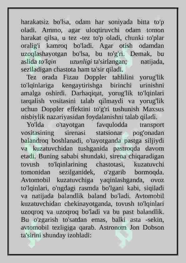 Dopler effekti. 4