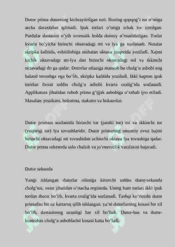 Dutor haqida 4