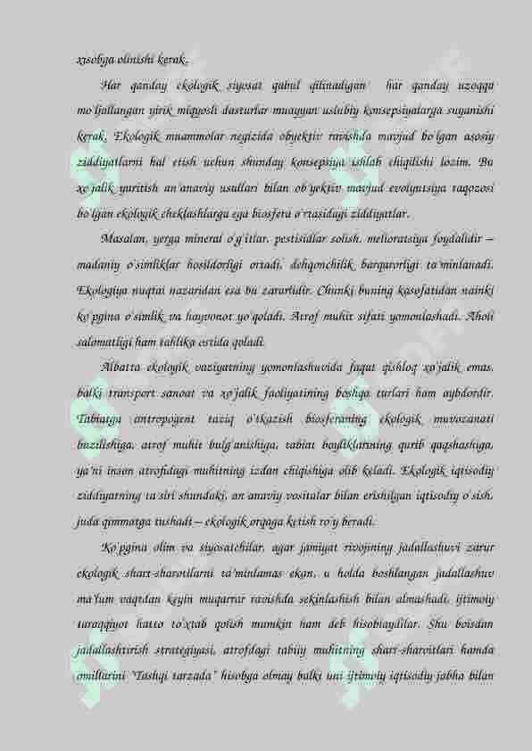 Ekologik siyosat 4