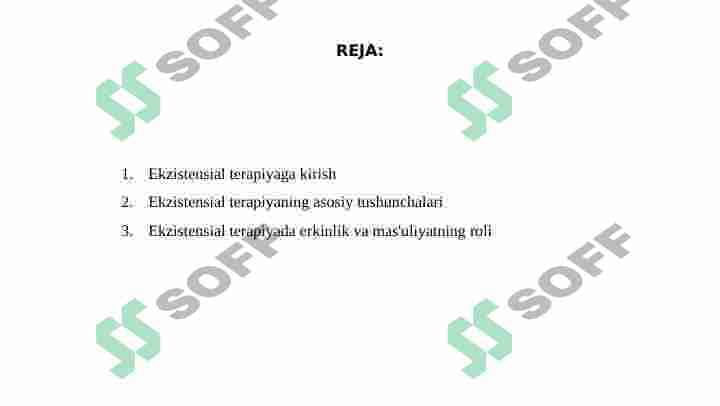 Ekzistensial terapiya 2