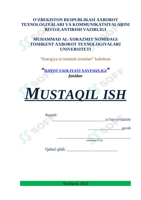 O'tkir zaharlanishlar va ularga qarshi kurash chora-tadbirlari 1