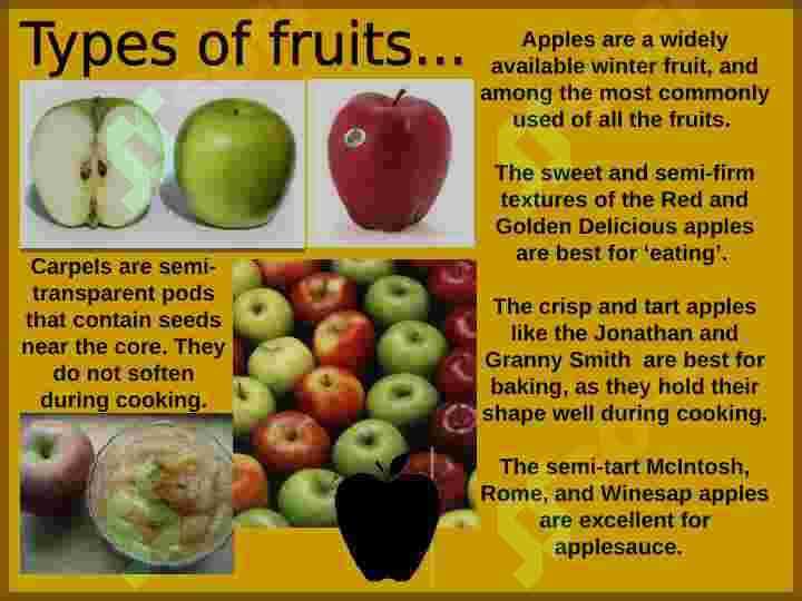 Fruits and vegetables. 6