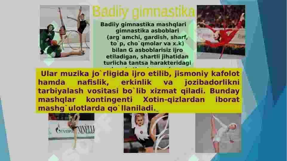 GIMNASTIKA TURLARI 6