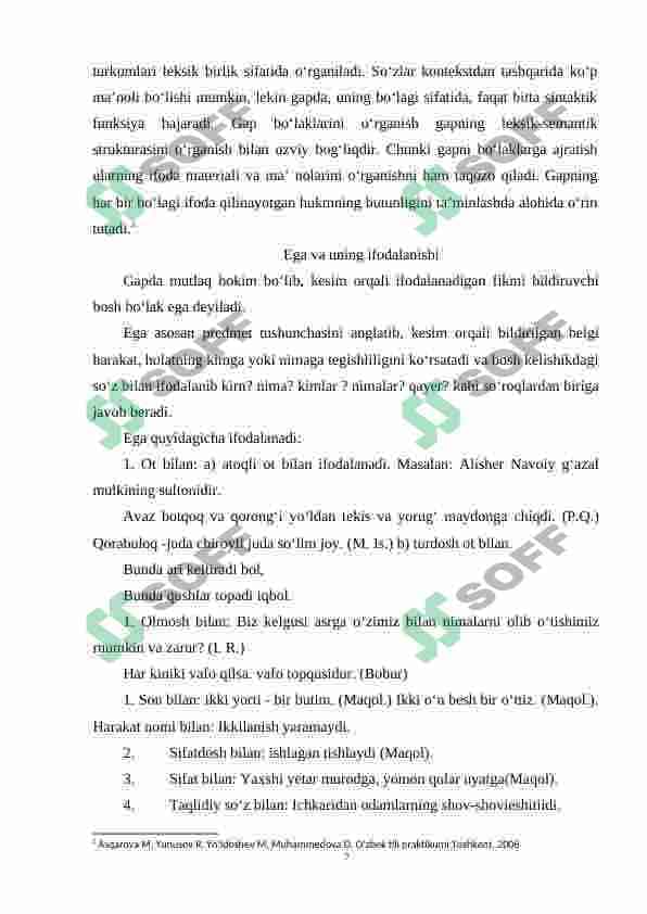 Gap bo‘laklari 7