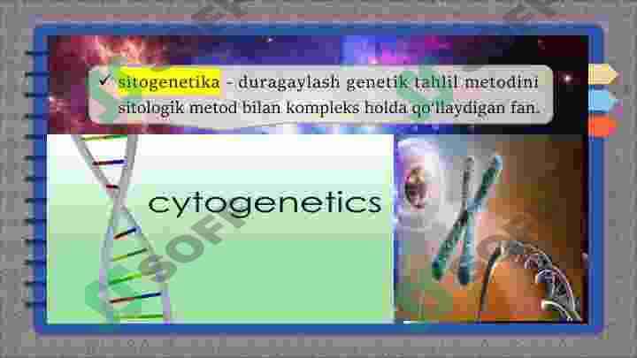 Genetika yo'nalishlari 7