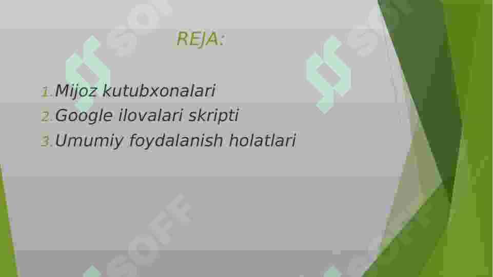 Google ilovalari 2