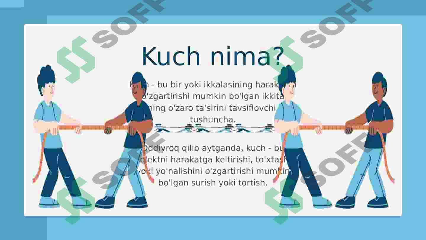 Harakatdagi kuchlar 2