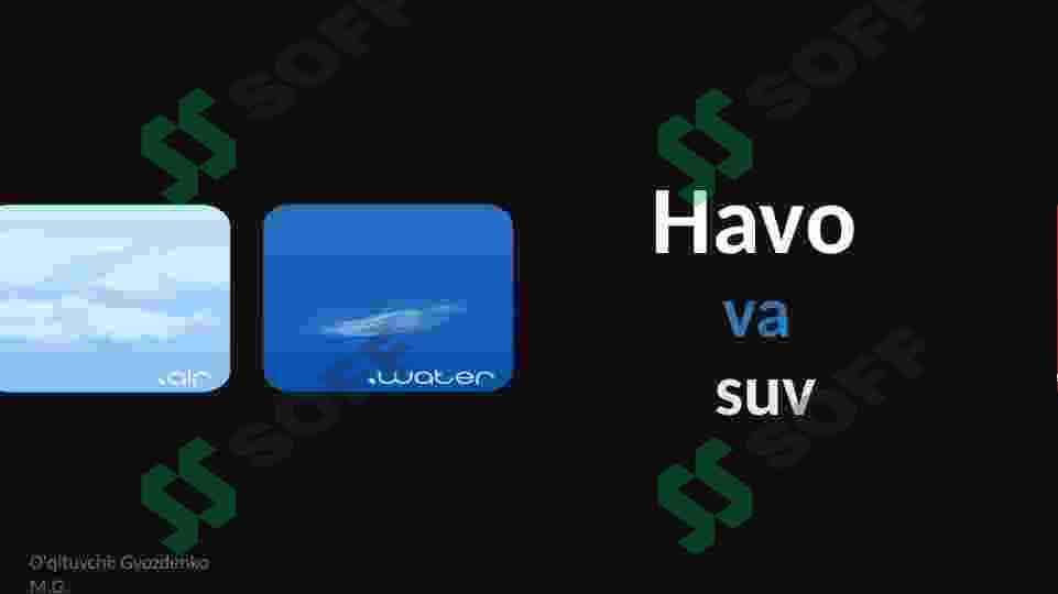 Havo va suv 2