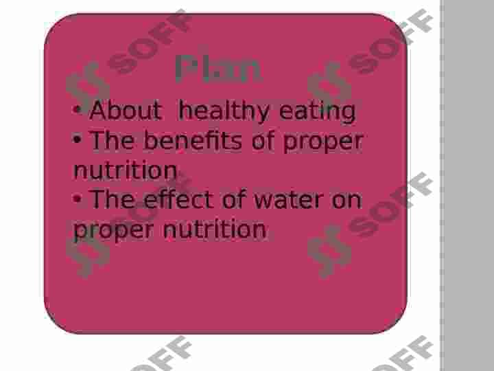 Healthy eating 2