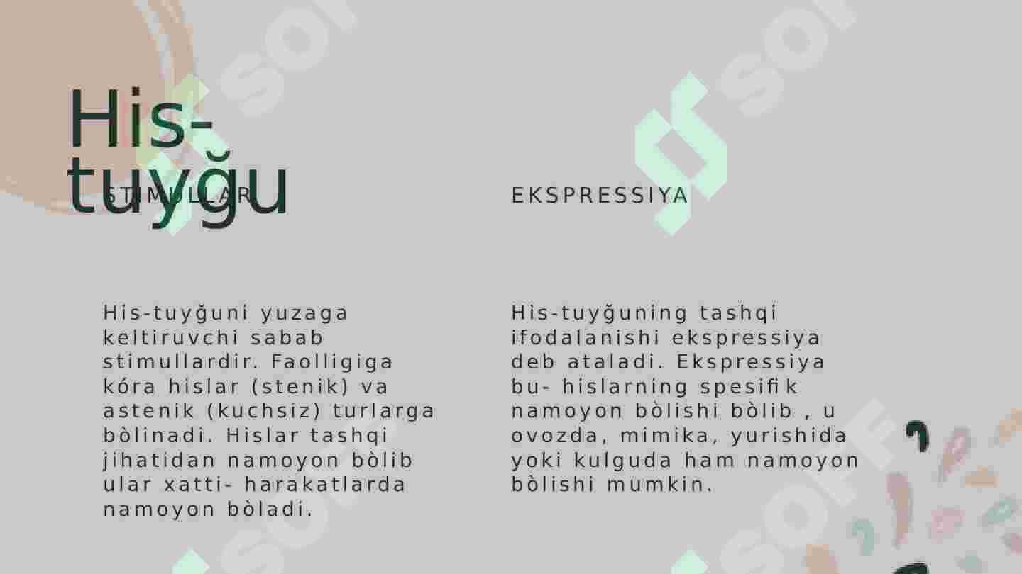 Hissiy emotsiya 6