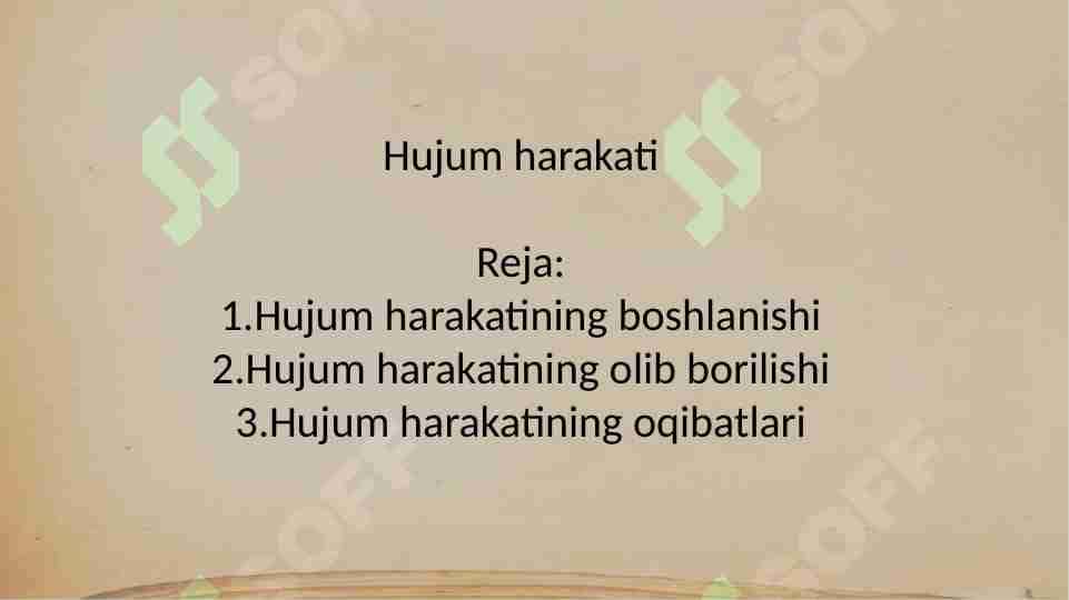 Hujum harakati