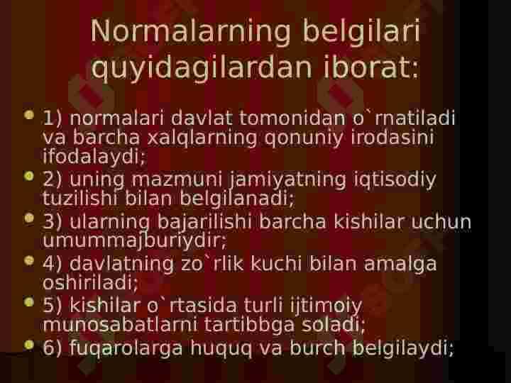 Huquq normalari 3