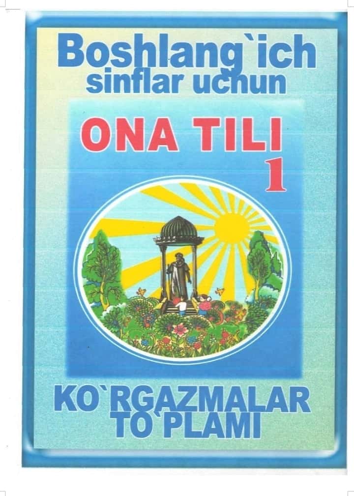 1 sinflarga ona tili fanidan  ko'rgazmalar 1
