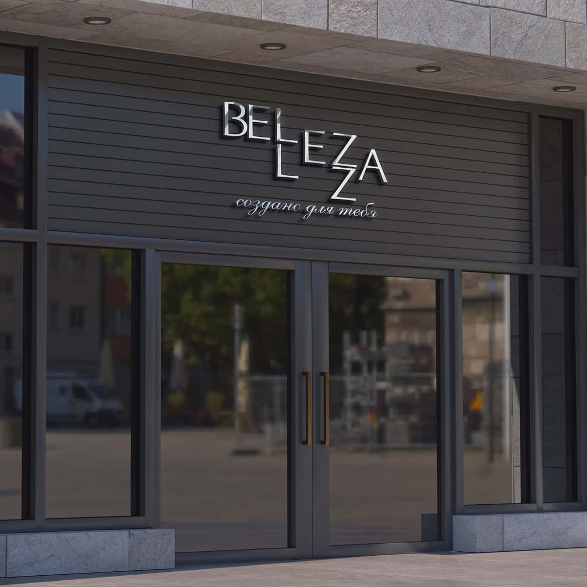 Разработка логотипа для салона красоты под названием «BELLEZZA»🌟 1