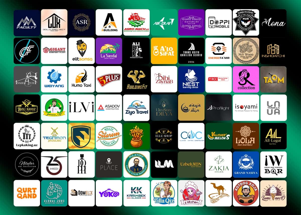 Professional Logotip Brending Xizmati 1