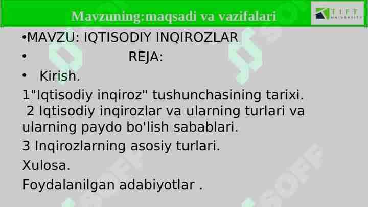 IQTISODIY INQIROZLAR 1